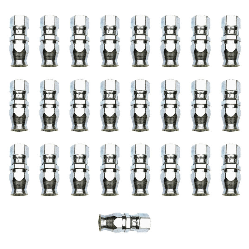 Russell Performance -10 AN Endura PowerFlex Power Steering Straight Hose Ends (25 pcs.)