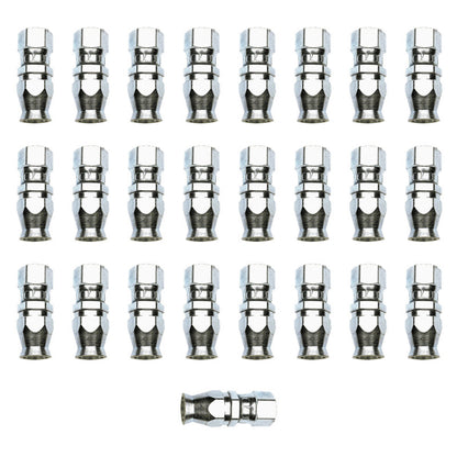 Russell Performance -10 AN Endura PowerFlex Power Steering Straight Hose Ends (25 pcs.)