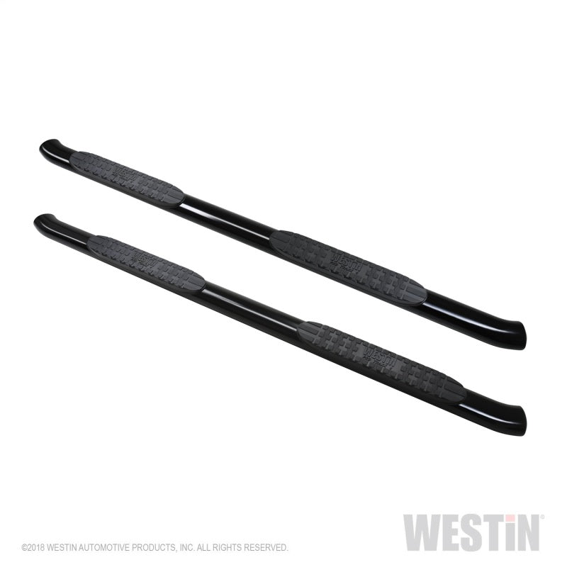 Westin 2019-2026 Chevy Silverado/Sierra 1500 Crew Cab Non LD PRO TRAXX 4 Oval Nerf Step Bars - Black