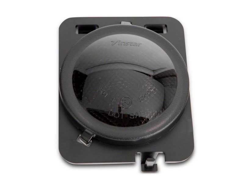 Raxiom 07-18 Jeep Wrangler JK Axial Series White LED Side Marker Lights- Smoked