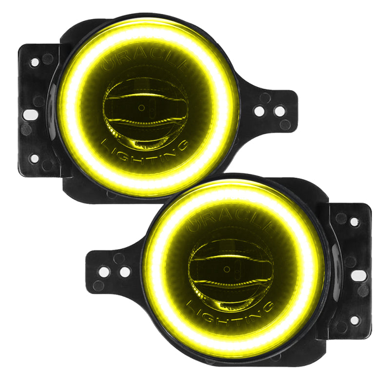 Oracle Jeep Wrangler JL/JT Sport High Performance W LED Fog Lights - w/o Controller