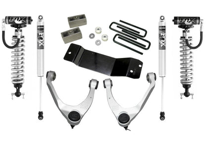 Superlift 14-19 Chevy Silv 4WD 3.5in Lift Kit w/ Alum Control Arms Fox Front Coilover & 2.0 Rear