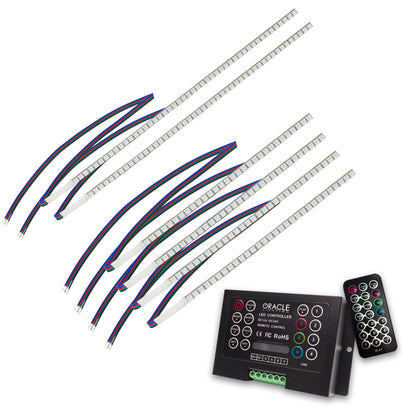 Oracle 17-19 Ford F-250/F-350 Superduty Headlight DRL Kit - ColorSHIFT w/ 2.0 Controller