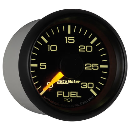 Autometer Factory Match Chevy 2-1/16in FSE 0-30 PSI Fuel Pressure Gauge