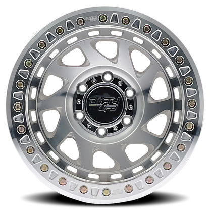 Dirty Life 9313 Enigma Race 17x9 / 6x139.7 BP / -12mm Offset / 106mm Hub Machined Wheel
