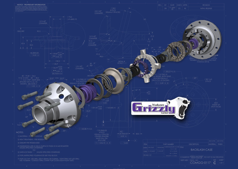 Yukon Gear Grizzly Locker Dana 44 Replacement