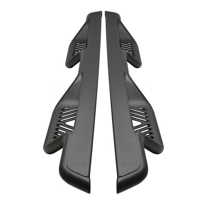 Westin 14-18 Chevrolet Silverado/GMC Sierra Crew Cab Outlaw Nerf Step Bars (Excl. Diesel) -Text. Blk