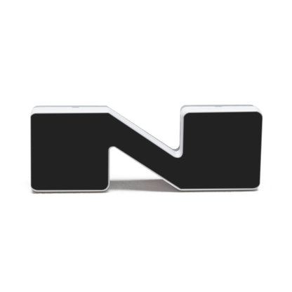 ORACLE Lighting Universal Illuminated LED Letter Badges - Matte Blk Surface Finish - N