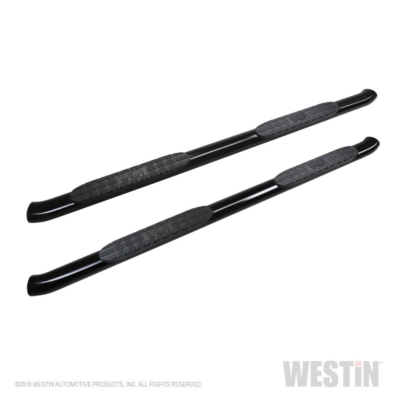 Westin 2019-2026 Chevy Silverado/Sierra 1500 Crew Cab Non LD PRO TRAXX 4 Oval Nerf Step Bars - Black