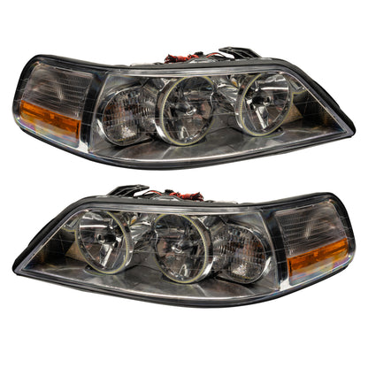 Oracle 05-11 Lincoln Town Car SMD HL (Non-HID) - ColorSHIFT w/ 2.0 Controller