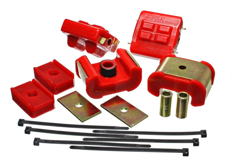 Energy Suspension GM Complete Engine & Trans Mount - Red