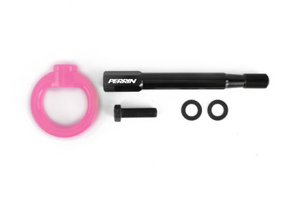 PERRIN 22-25 Toyota GR86 Tow Hook Kit (Front) - Hyper Pink