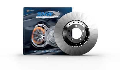 SHW 20-21 Ford Mustang Shelby GT500 5.2L Rear Smooth Lightweight Brake Rotor (KR3Z2C026A)