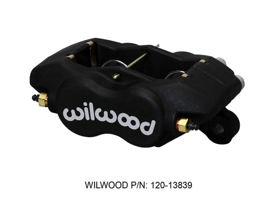Wilwood Caliper-Forged Dynalite 1.38in Pistons .81in Disc