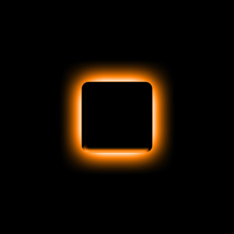 ORACLE Lighting Universal Illuminated LED Letter Badges - Matte Blk Surface Finish - I