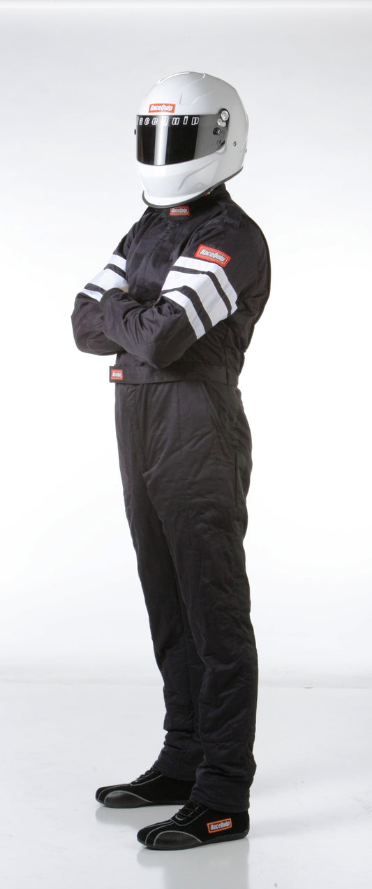 RaceQuip Black SFI-5 Suit - 3XL