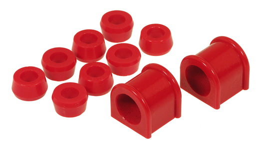 Prothane 87-96 Jeep YJ Front Sway Bar Bushings - 1 1/8in - Red