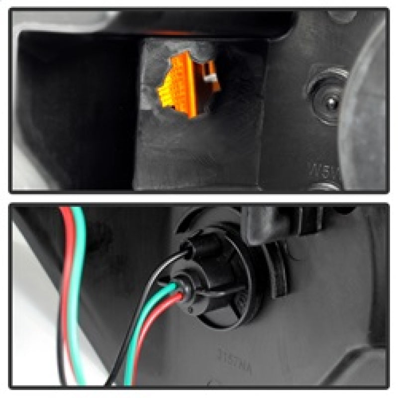 Spyder Ford F150 13-14 Projector Factory Xenon Model- Light Bar DRL Chrm PRO-YD-FF15013-LBDRL-HID-C