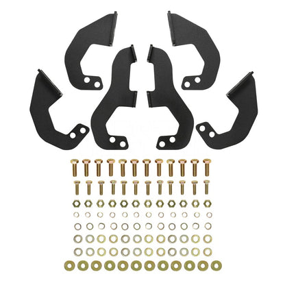 Westin 14-22 Toyota 4Runner (Excl. Limited & Nightshade) Outlaw Nerf Step Bars - Textured Black