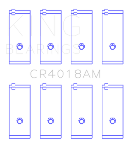 King Engine Bearings Toyota 1S/4S/2SELC/3SFE/3SGELC Connecting Rod Bearing Set - Size STD