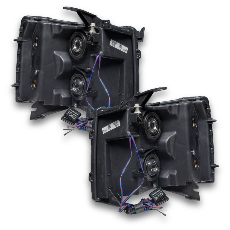 Oracle 07-13 Chevrolet Silverado SMD HL - Square - ColorSHIFT w/ BC1 Controller