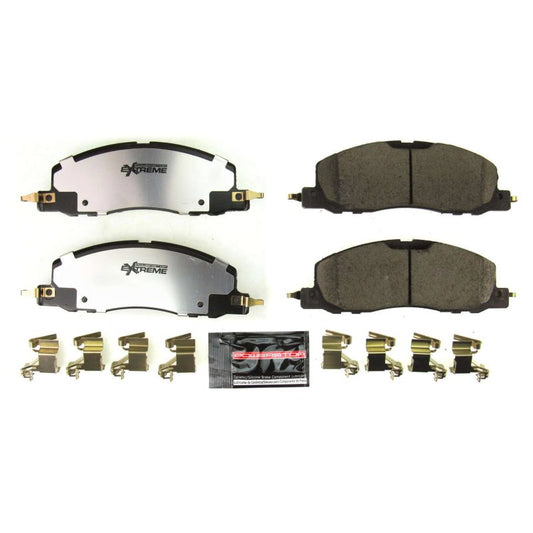 Power Stop 20-21 Ford Explorer Front Z36 Truck & Tow Brake Pads w/Hardware