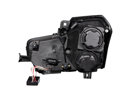 ANZO 2003-2007 Cadillac CTS Projector Headlights w/ Halo Black (CCFL)
