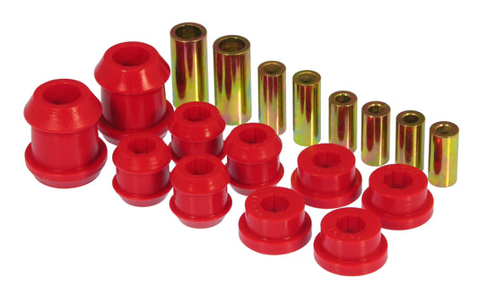 Prothane 92-95 Honda Civic Front Upper/Lower Control Arm Bushings - Red