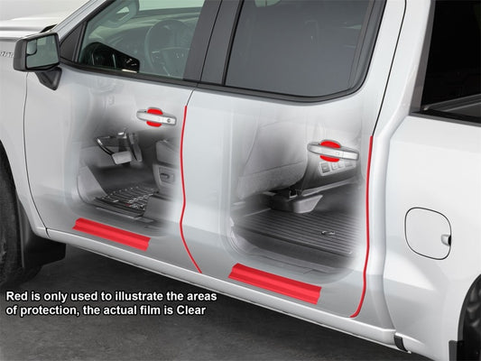 WeatherTech 2022+ Nissan Frontier Crew Cab Scratch Protection - Transparent