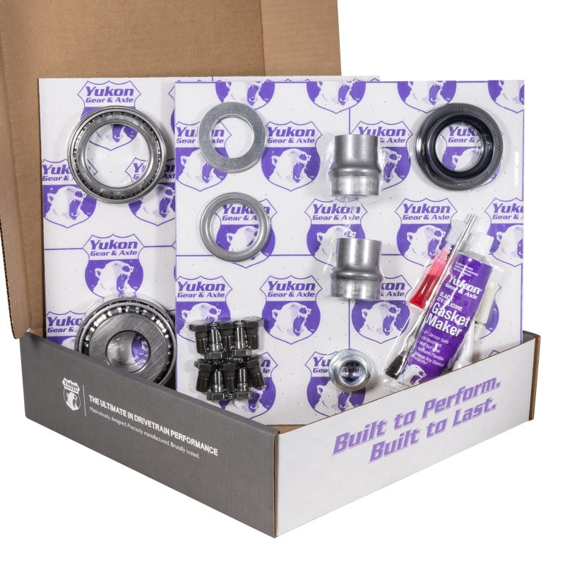Yukon Gear Ring & Pinion Gear Kit Front & Rear for Toyota 8/8IFS Diff (A/T w/o E-Locker) 4.56 Ratio