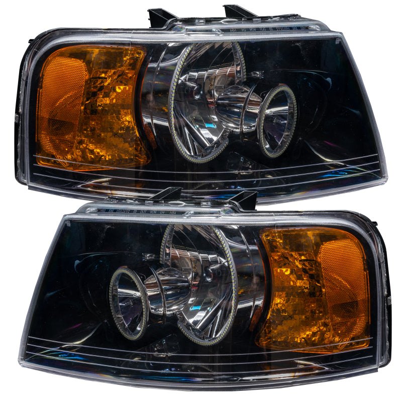 Oracle 03-06 Ford Expedition SMD HL - Black - ColorSHIFT w/o Controller