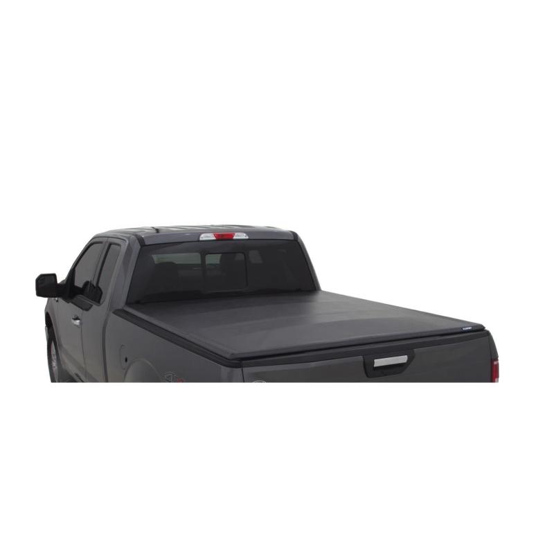 Lund 02-17 Dodge Ram 1500 (6.5ft. Bed Excl. Beds w/Rambox) Genesis Tri-Fold Tonneau Cover - Black