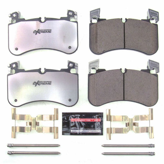 Power Stop 18-19 Land Rover Discovery Front Z36 Truck & Tow Brake Pads w/Hardware