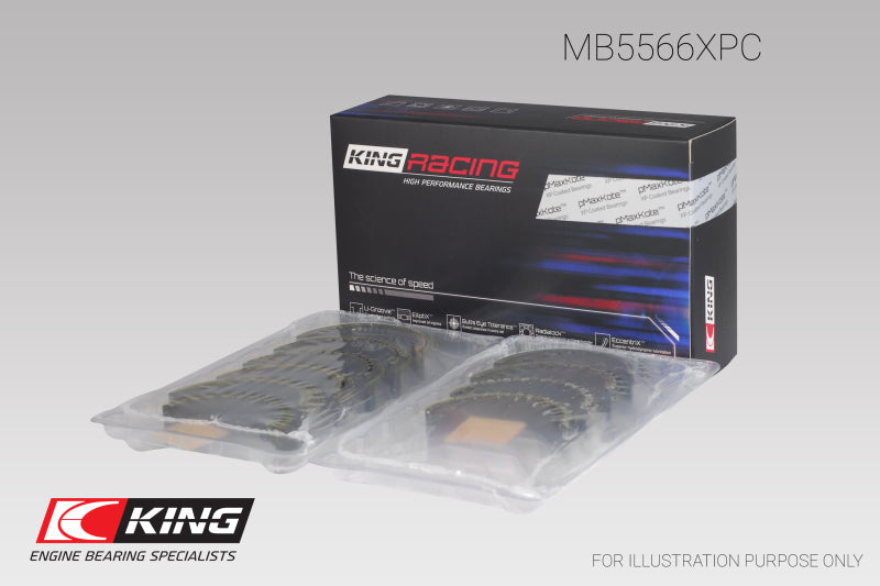 King Engine Bearings Audi/VW ABL/ ADY/ AHH/ AKS (Size STDX) Main Bearing Set