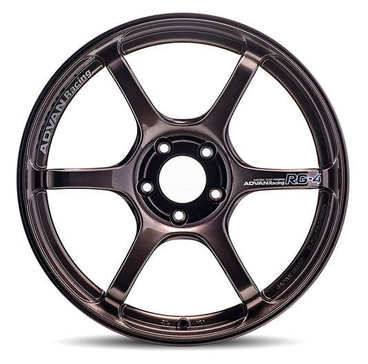 Advan RG-4 18x9.5 +45 5x120 Racing Copper Bronze Wheel