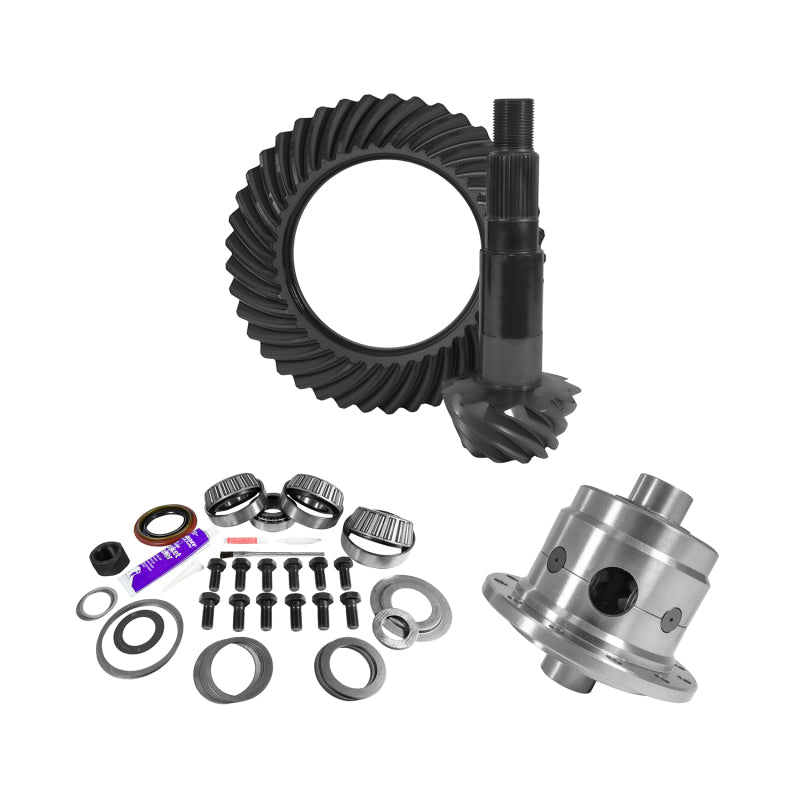Yukon Gear 11.25in Dana 80 4.30 Rear Ring & Pinion Install Kit 35 Spline Positraction 4.125in BRG