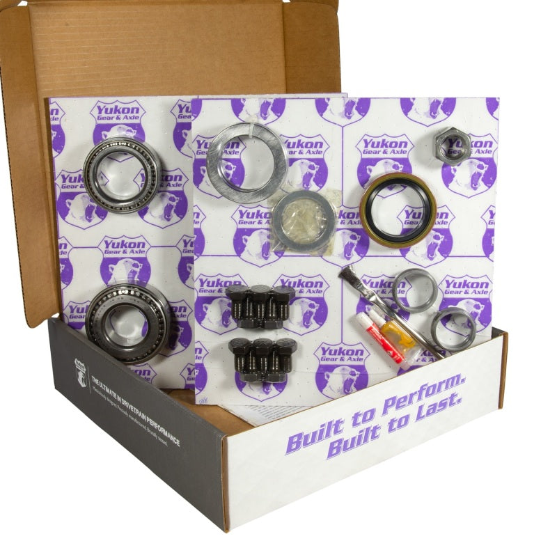 Yukon Gear 8.5in GM 4.56 Rear Ring & Pinion Install Kit Axle Bearings 1.78in Case Journal