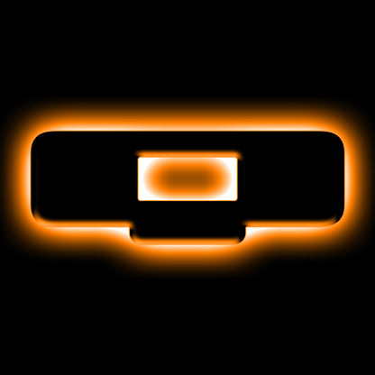 ORACLE Lighting Universal Illuminated LED Letter Badges - Matte Blk Surface Finish - Q