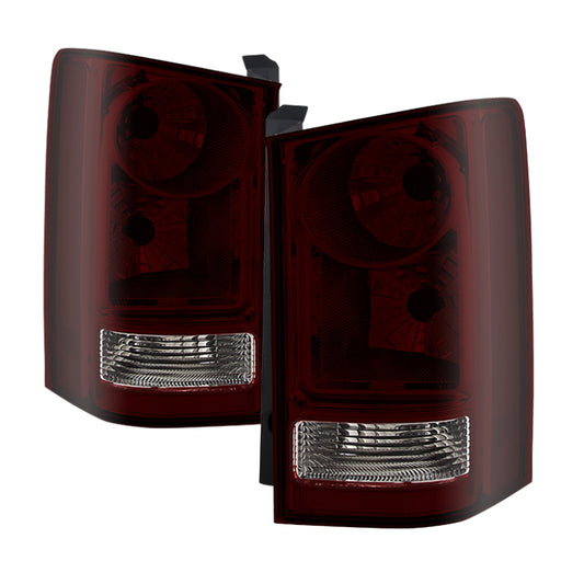 Xtune Honda Pilot 09-13 OE Style Tail Lights Red Smoked ALT-JH-HPIL09-OE-RSM