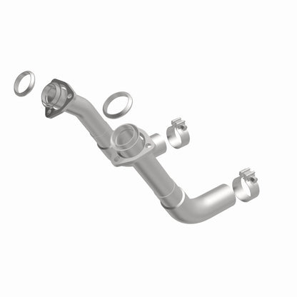 MagnaFlow 66-72 Chevy C10 Pickup V8 2-Piece Front Exhaust Pipe Kit (2in Tubing/Clamps/Inlet Flanges)