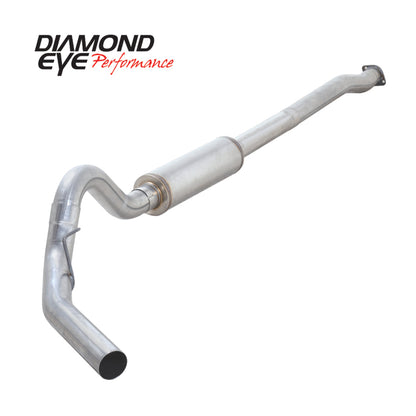 Diamond Eye KIT 4in Catback Single GAS AL FORD 3.5L F150 ECO-BOOST 11-13