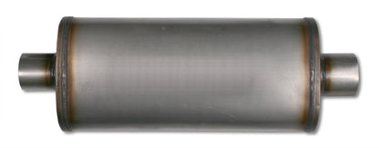 Diamond Eye Muffler 3-1/2in SGL IN/SGL OUT 22in BODY 28in OVERALL OVAL