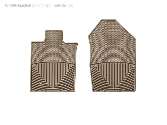WeatherTech 06-09 Ford Fusion Front Rubber Mats - Tan