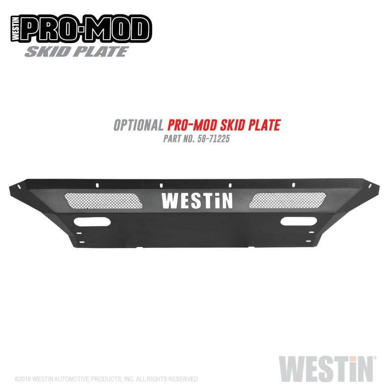 Westin 2020 Chevrolet Silverado 2500/3500 Pro-Mod Front Bumper - Textured Black