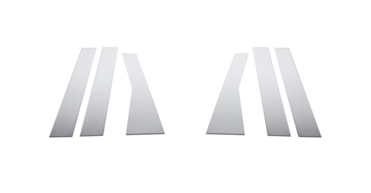 Putco 11-17 Jeep Grand Cherokee - 6pcs Stainless Steel Pillar Posts Classic