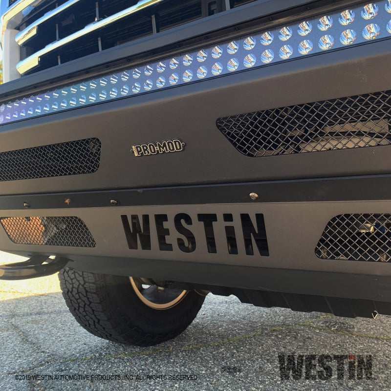 Westin 2020 Chevrolet Silverado 2500/3500 Pro-Mod Front Bumper - Textured Black