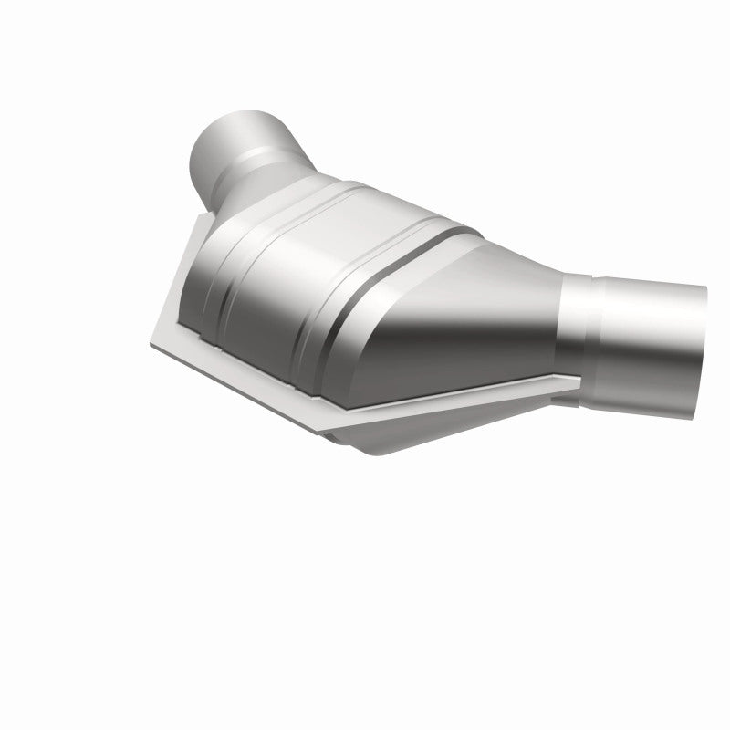 MagnaFlow Universal Catalytic Converter 2 inch Angled O/O PC2 Front