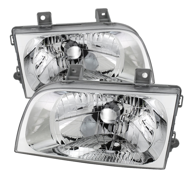xTune Kia Sportage 98-02 Crystal Headlights Chrome HD-JH-KIASP98-C