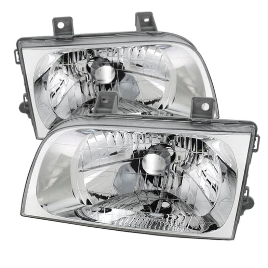 xTune Kia Sportage 98-02 Crystal Headlights Chrome HD-JH-KIASP98-C