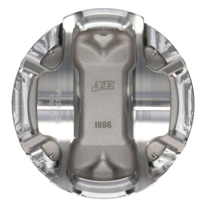 JE Pistons Nissan 91-98 240SX KA24DE 89.5mm Bore -4.6cc Dome Vol F Skirt Piston Kit - Set of 4